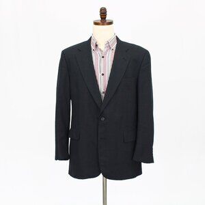 Jos. A. Bank 42R Gray Solid 2-Button Sport Coat Blazer Jacket P382